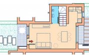 residence VILLAGGIO AMARE: D8/M - planimetry ground floor