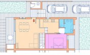 residence VILLAGGIO AMARE: D8/N - planimetry ground floor
