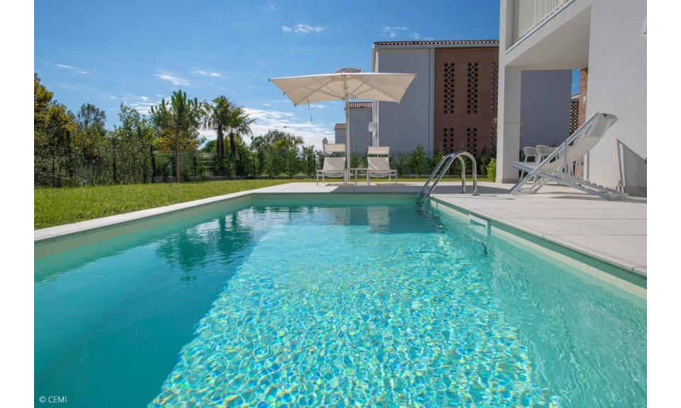 residence PAREUS BEACH RESORT: VILLA MARE - private pool (example)